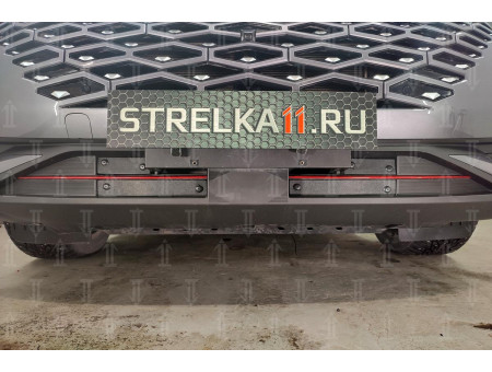 Зимняя защита на стяжке 4 части